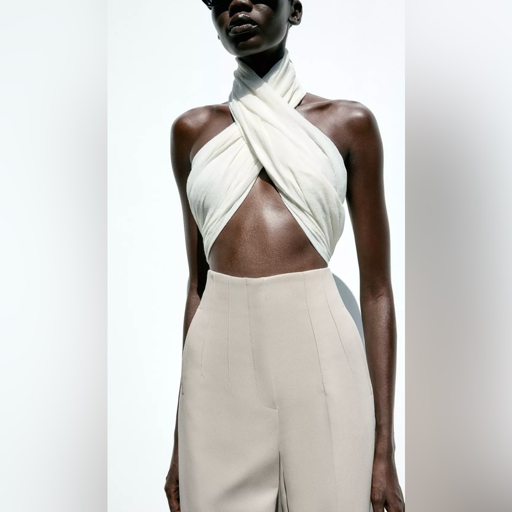 ZARA High Waisted Trousers - Picture 3 of 9
